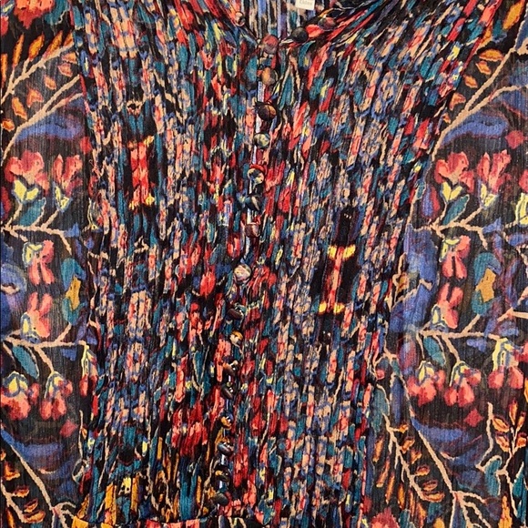 Joie luxury silk long sleeve top - Picture 5 of 5